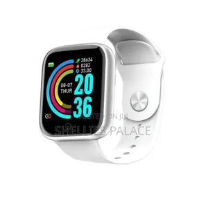 Y68 Smart Watch Heart Rate Blood Pressure Blood Oxygen