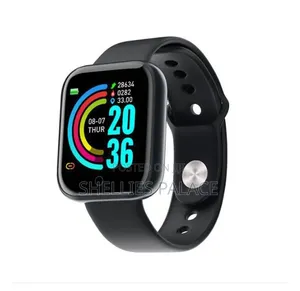 Y68 Smart Watch Heart Rate Blood Pressure Blood Oxygen