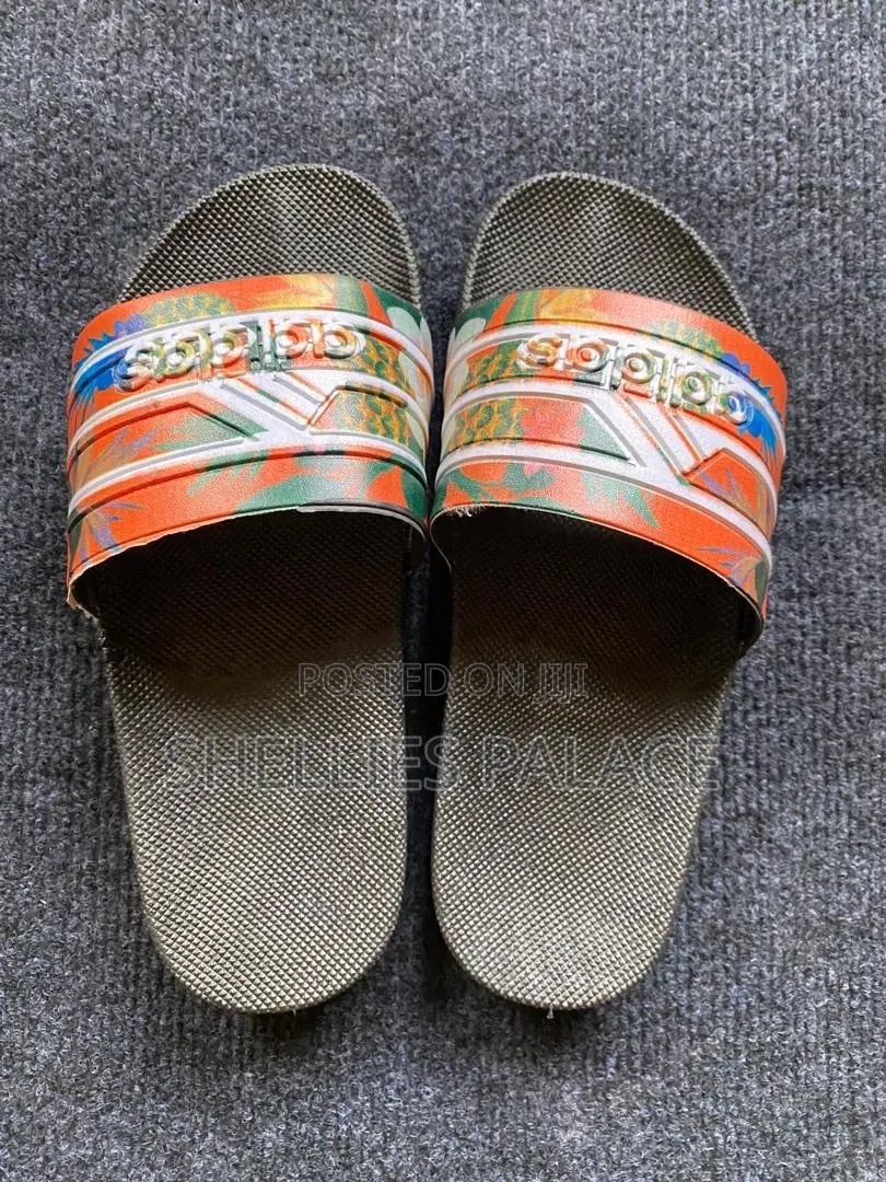 Ages Unisex Striped Fashion Eva Slides Slippers
