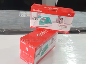 Decakila Steam Iron – Sharp Clothes, Simple Handling