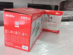Decakila Steam Iron – Everyday Ironing, Perfect Flow