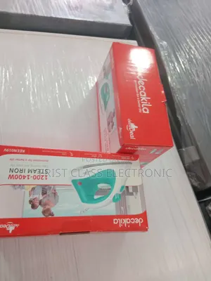 Decakila Steam Iron – Everyday Fresh Press Power