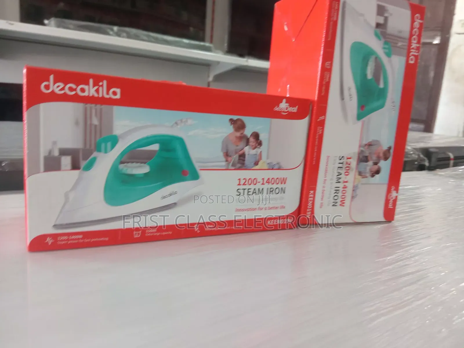 Decakila Steam Iron – Simple Power, Sharp Clothing Look