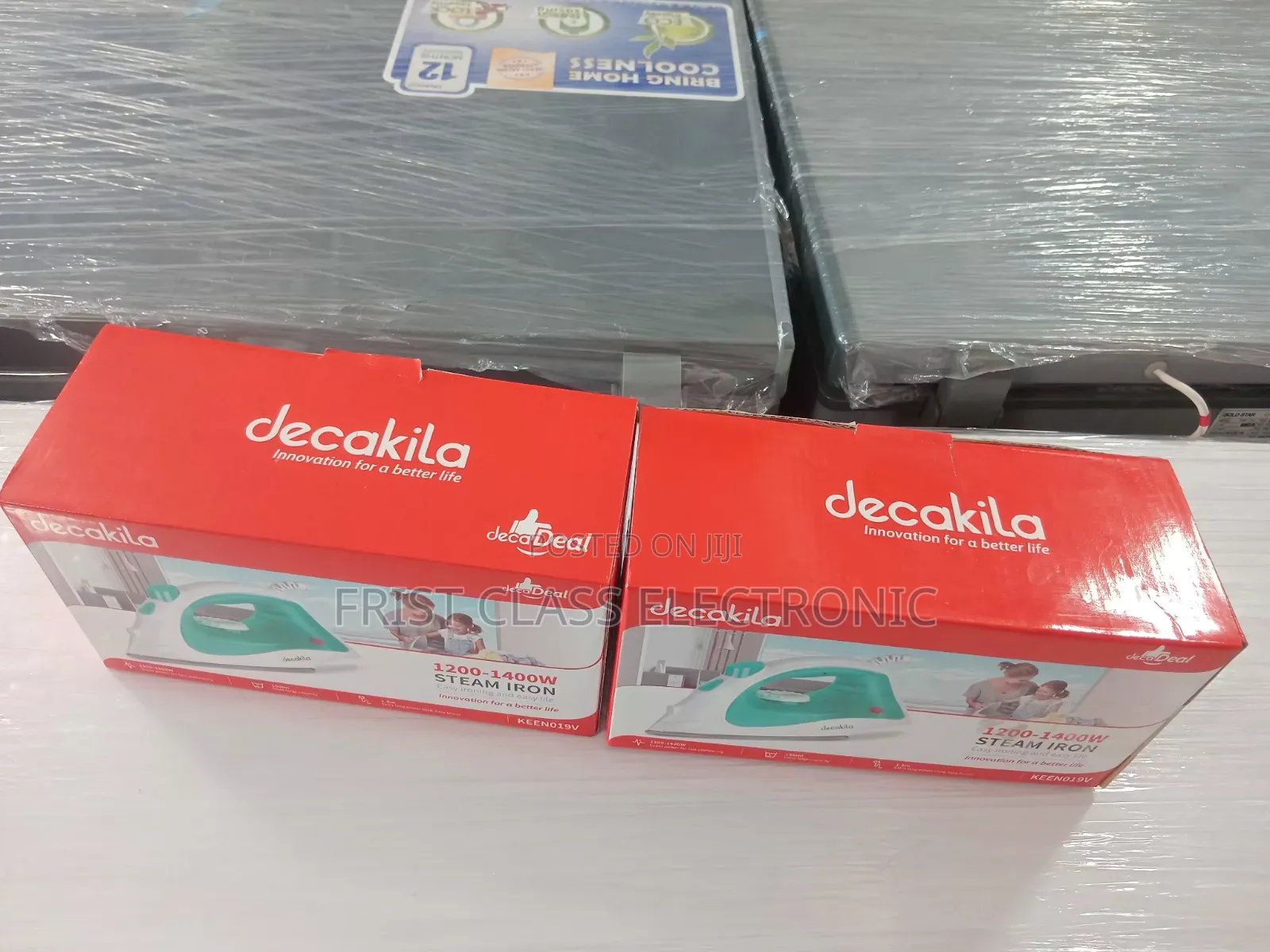 Decakila Steam Iron – Smooth Press, Fresh Daily Look