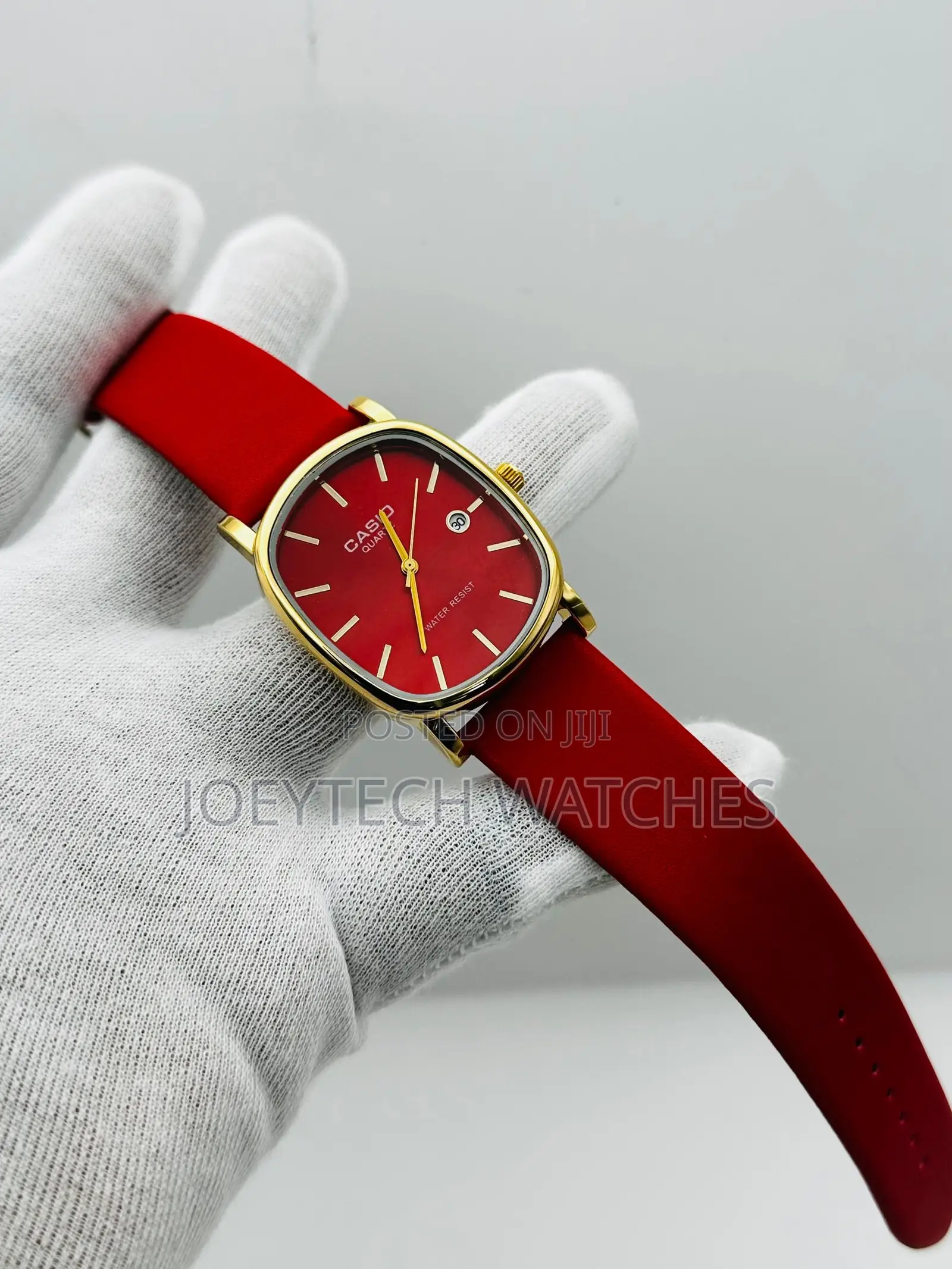 Oval Dial Casio Analog Watch