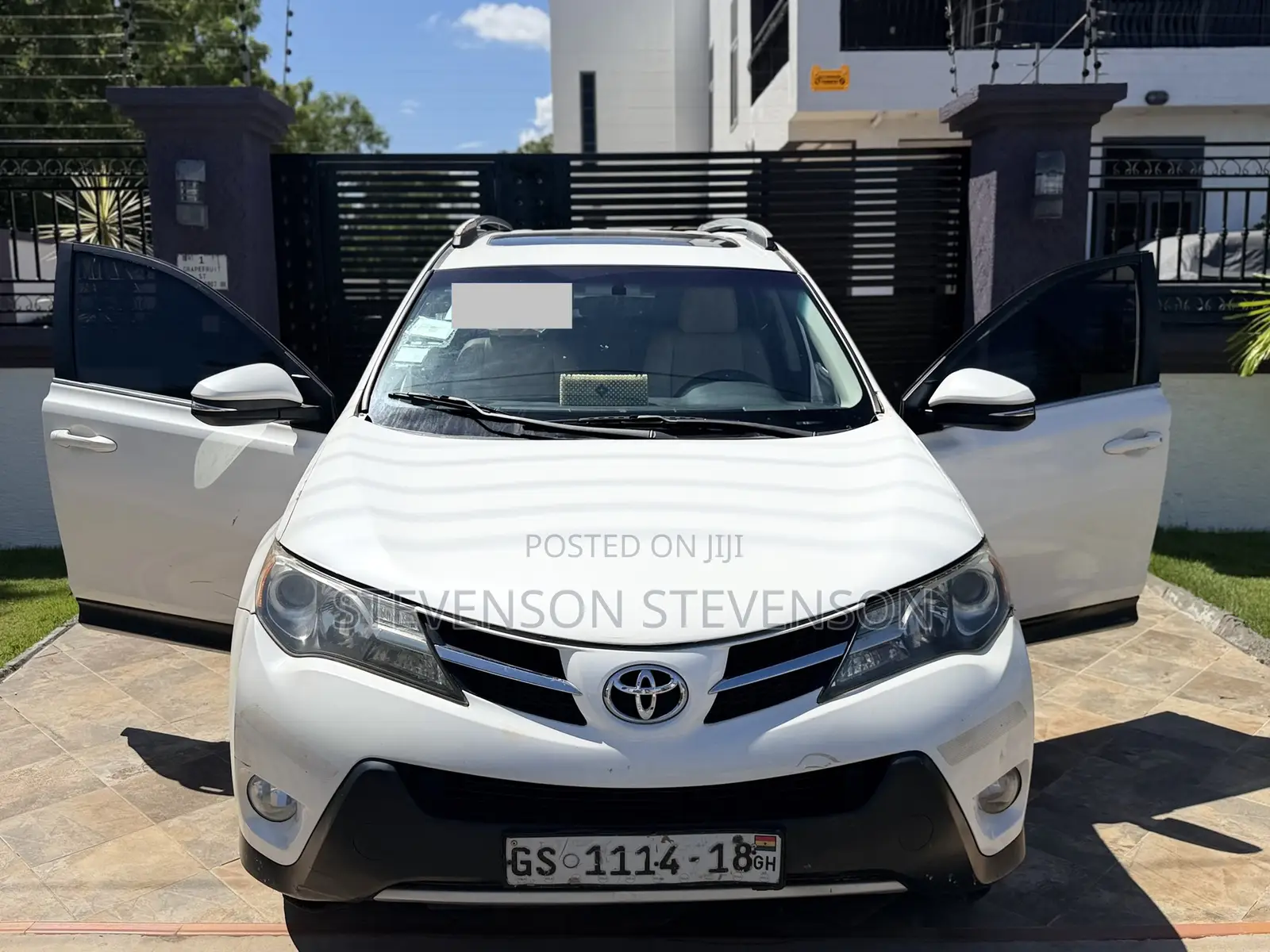 Toyota RAV4 XLE 4dr SUV (2.5L 4cyl 6A) 2014 White