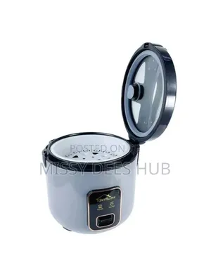 5l Berhome Rice Cooker (Glass Top)