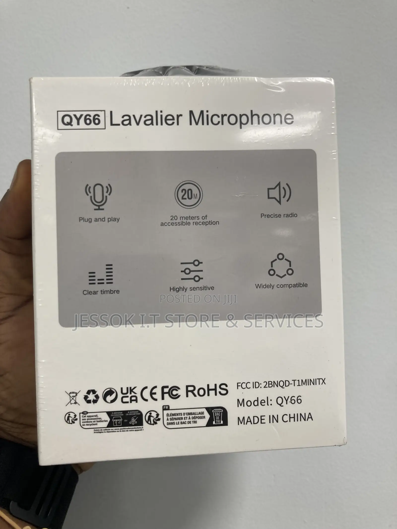 Qy66 Wireless Lavalier Microphone System