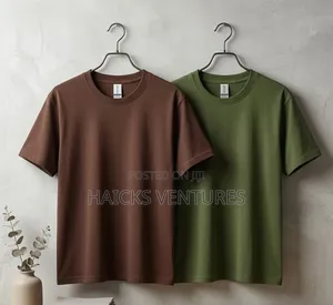Pure Cotton Round Neck T.Shirts