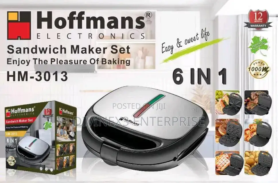 6 in 1 Hoffman Sandwich Maker