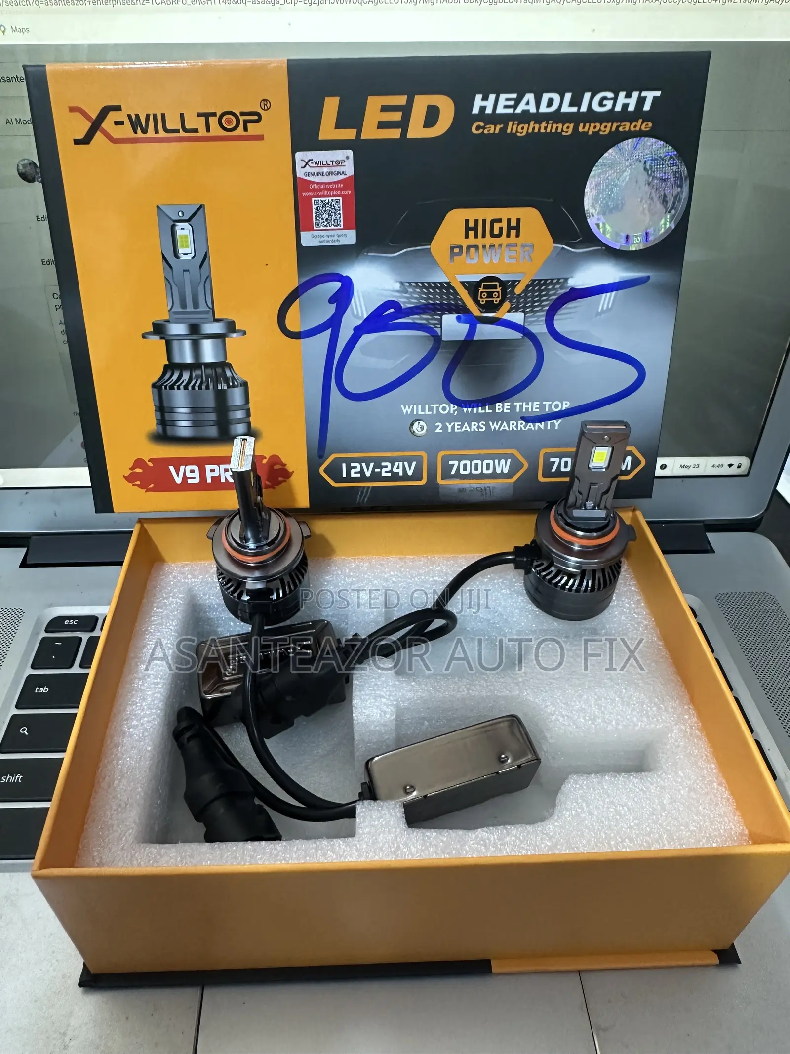 X-Willtop Led Light V9 Pro 12v-24v 7000w