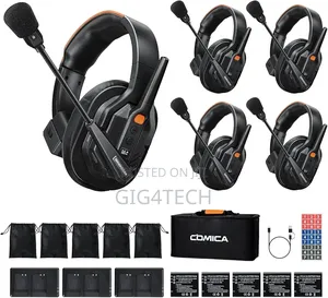 Comica Seekcom S1 5 Set Wireless Intercom Headset System