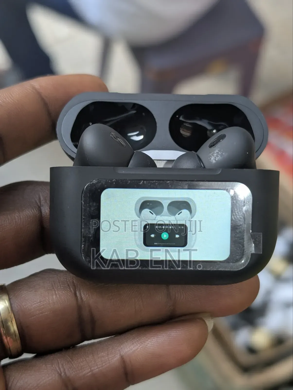 Anc/Enc True Wireless Earbuds With LCD Display Case