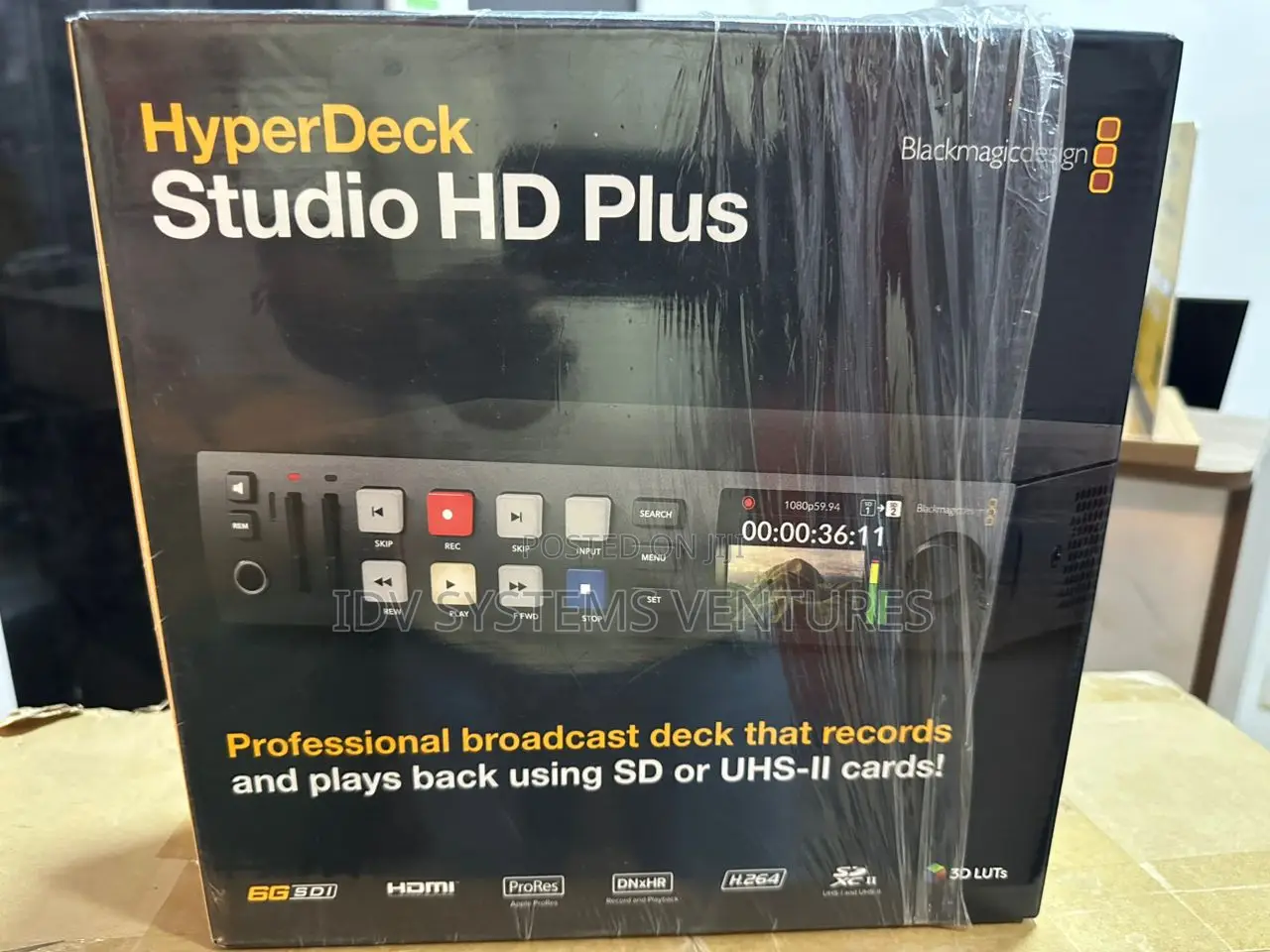 Blackmagic Hyperdeck Studio Hd Plus (Hyperd/St/Dchp)