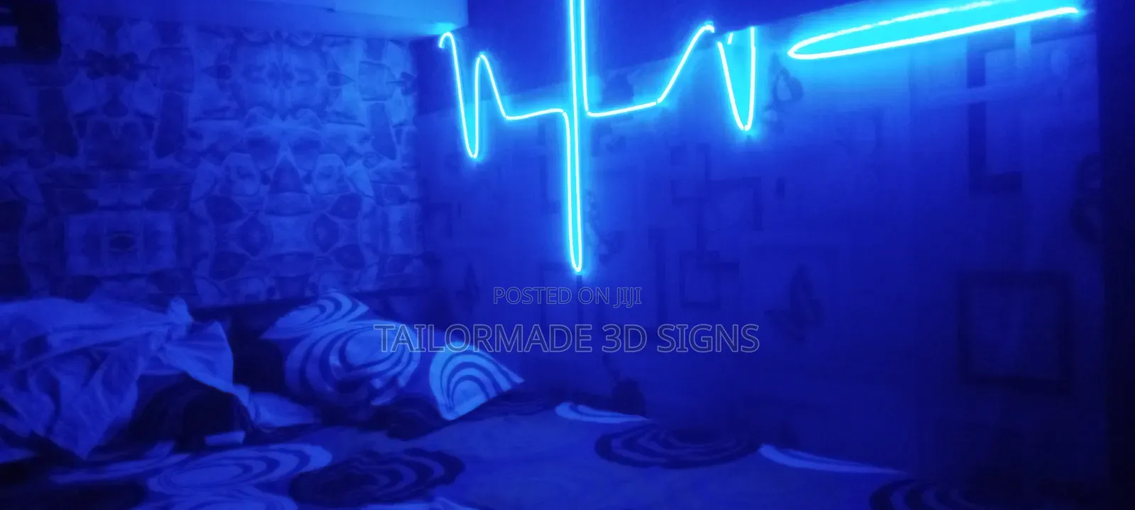 3d Signs Billboards, Banners, Stickers and Neon Lights Work