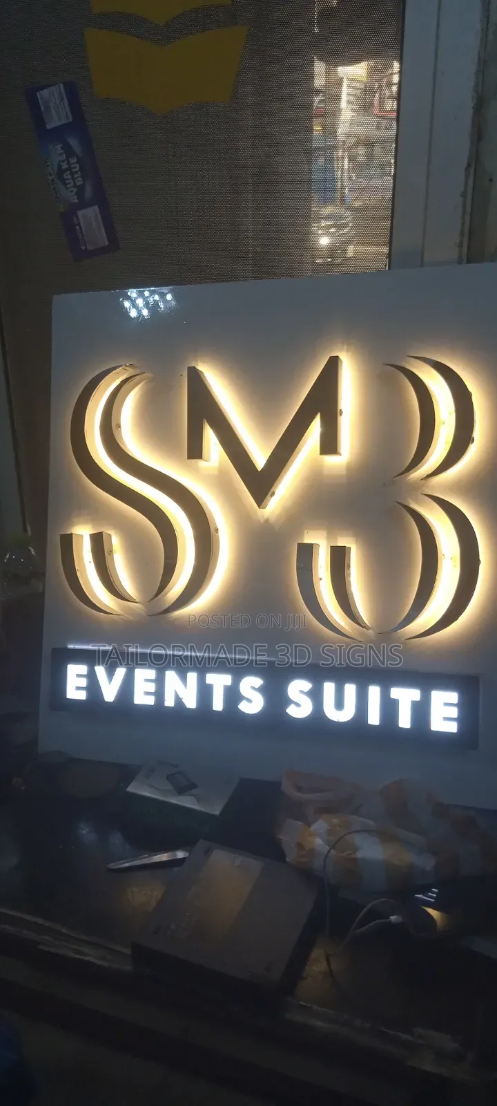 3d Signs Billboards, Banners, Stickers and Neon Lights Work