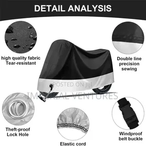 Durable Leather Waterproof Cover for Motor Bikes