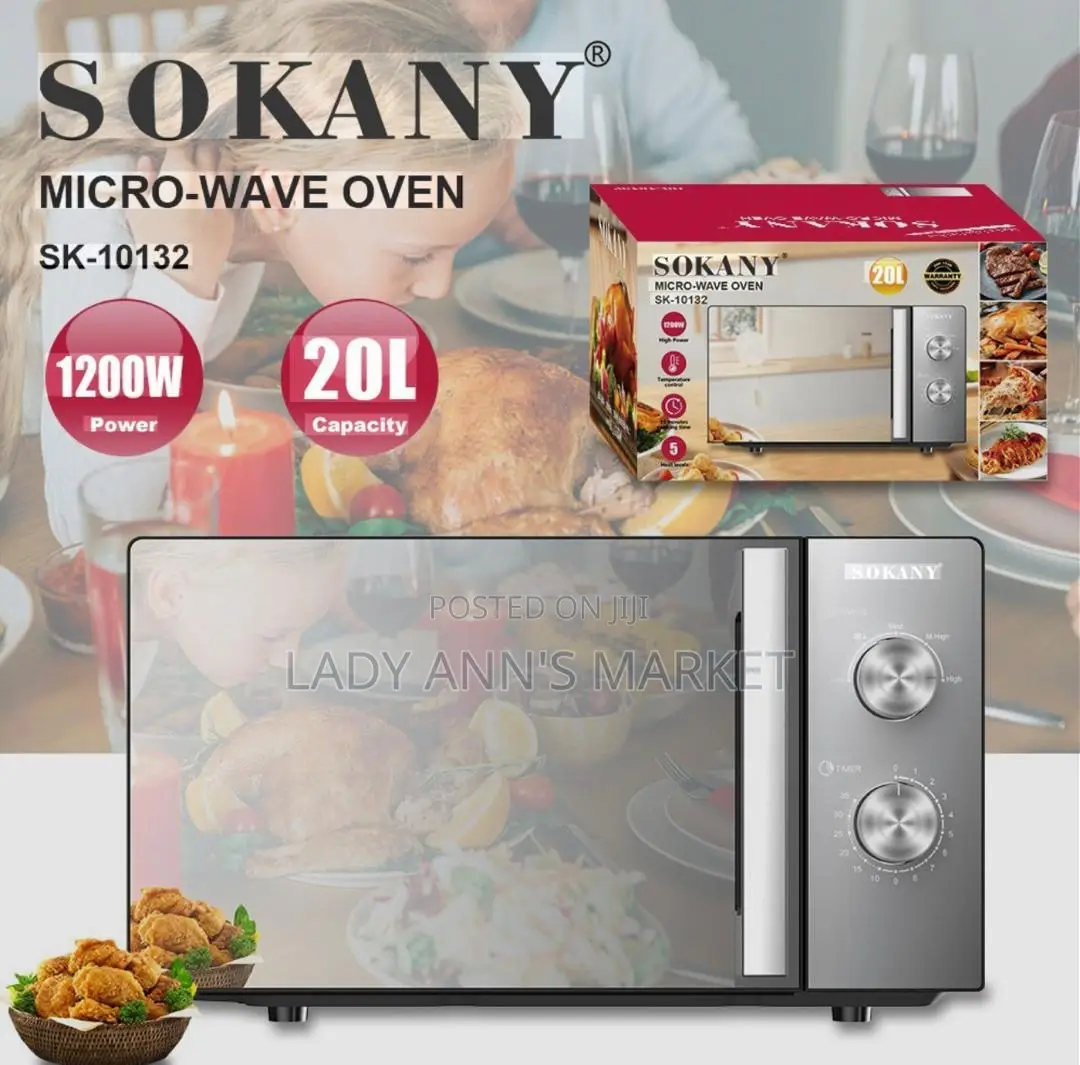 20l Sokany Microwave Manual Mode