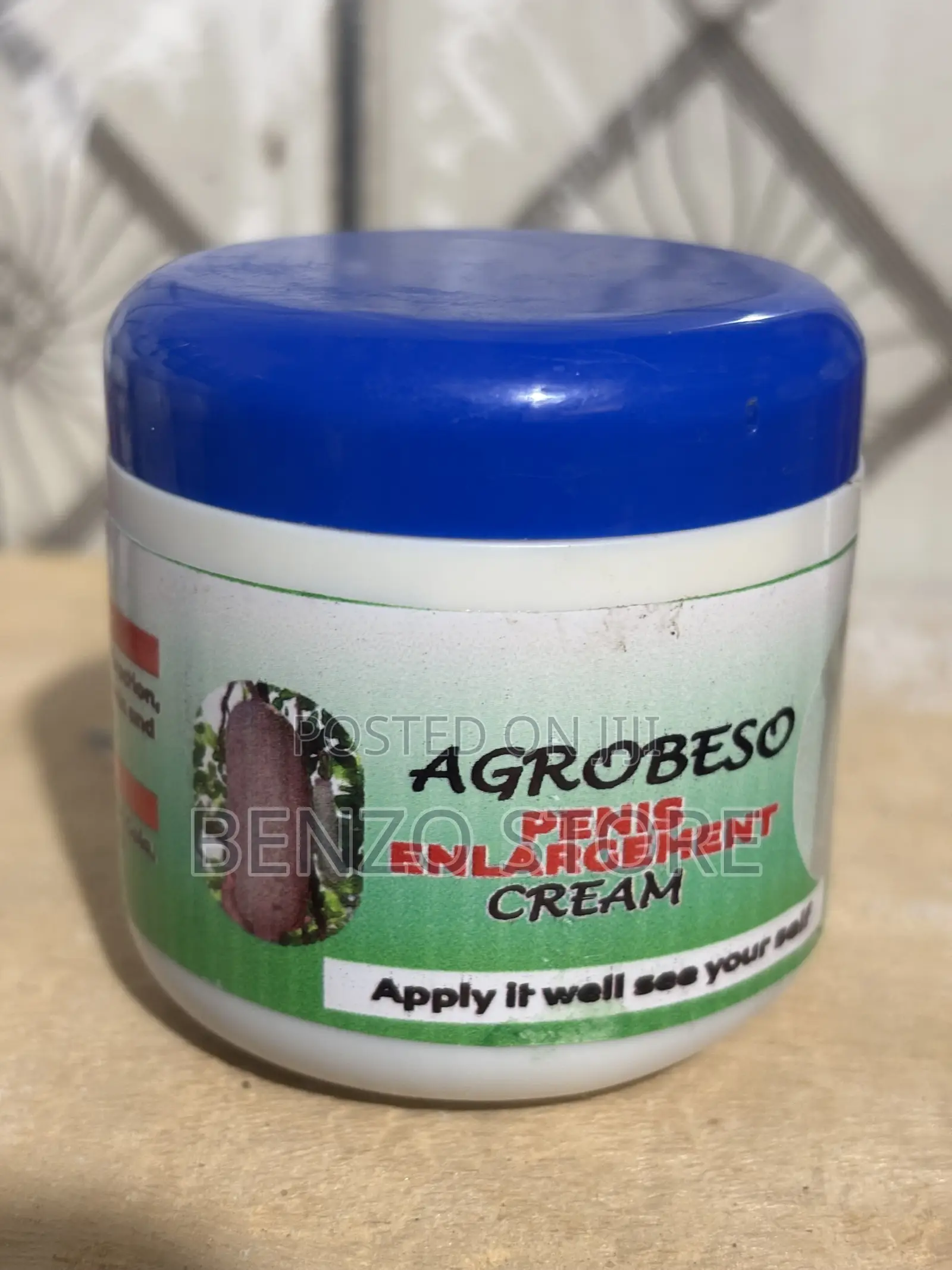 Original Organic Agrobeso Herbal Penis Enlargement Cream For Men