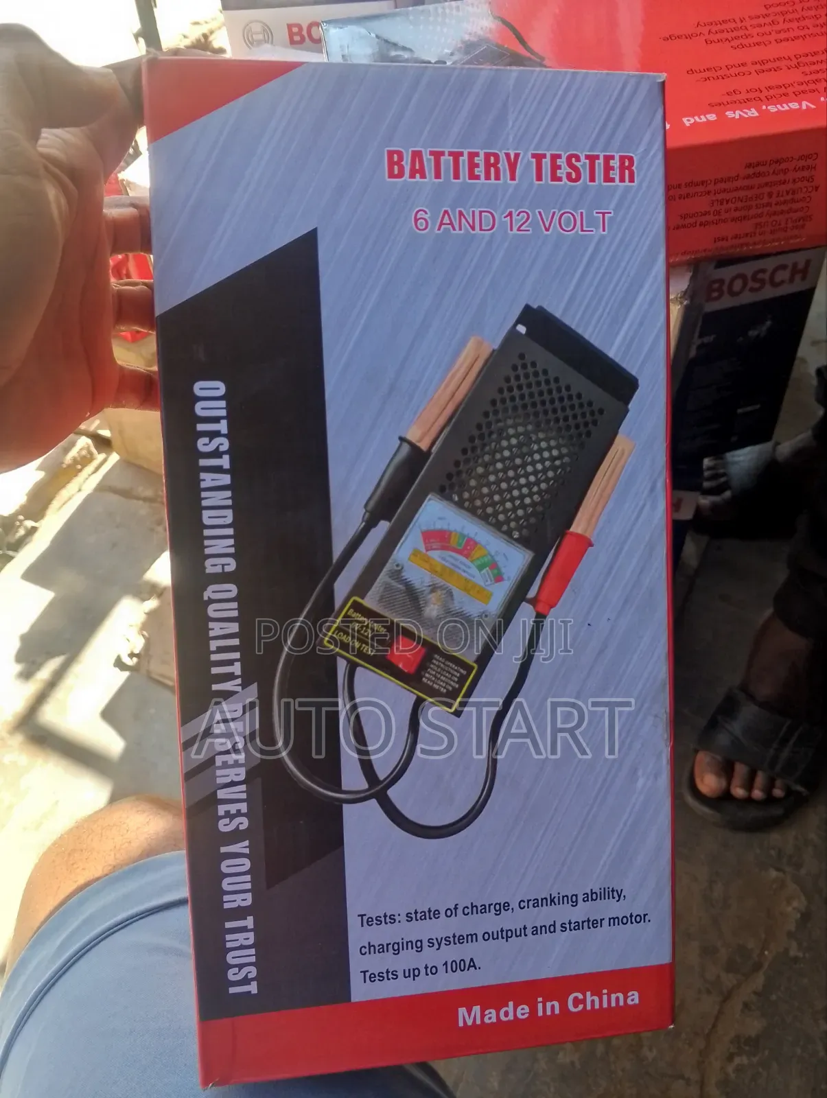 Car Battery Tester + Free Delivery Within Accra