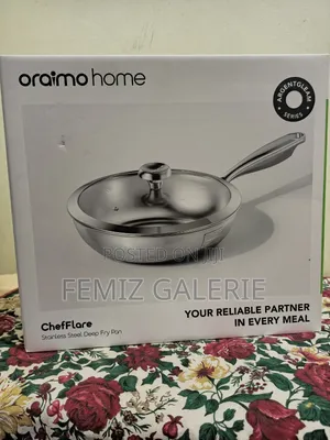 Oraimo Chefflare Durable Premium Stainless Steel Deep Fry Pan