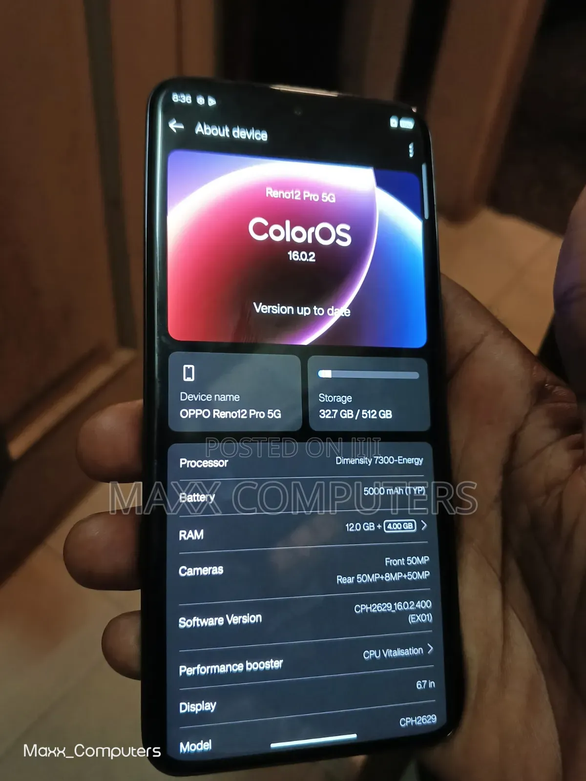 Oppo Reno 12 5G 512 GB Black