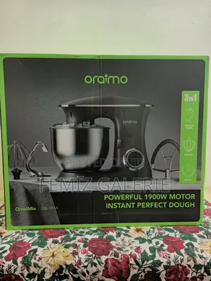 Oraimo Ominimix 6 Speeds Durable All Metal Gears Stand Mixer