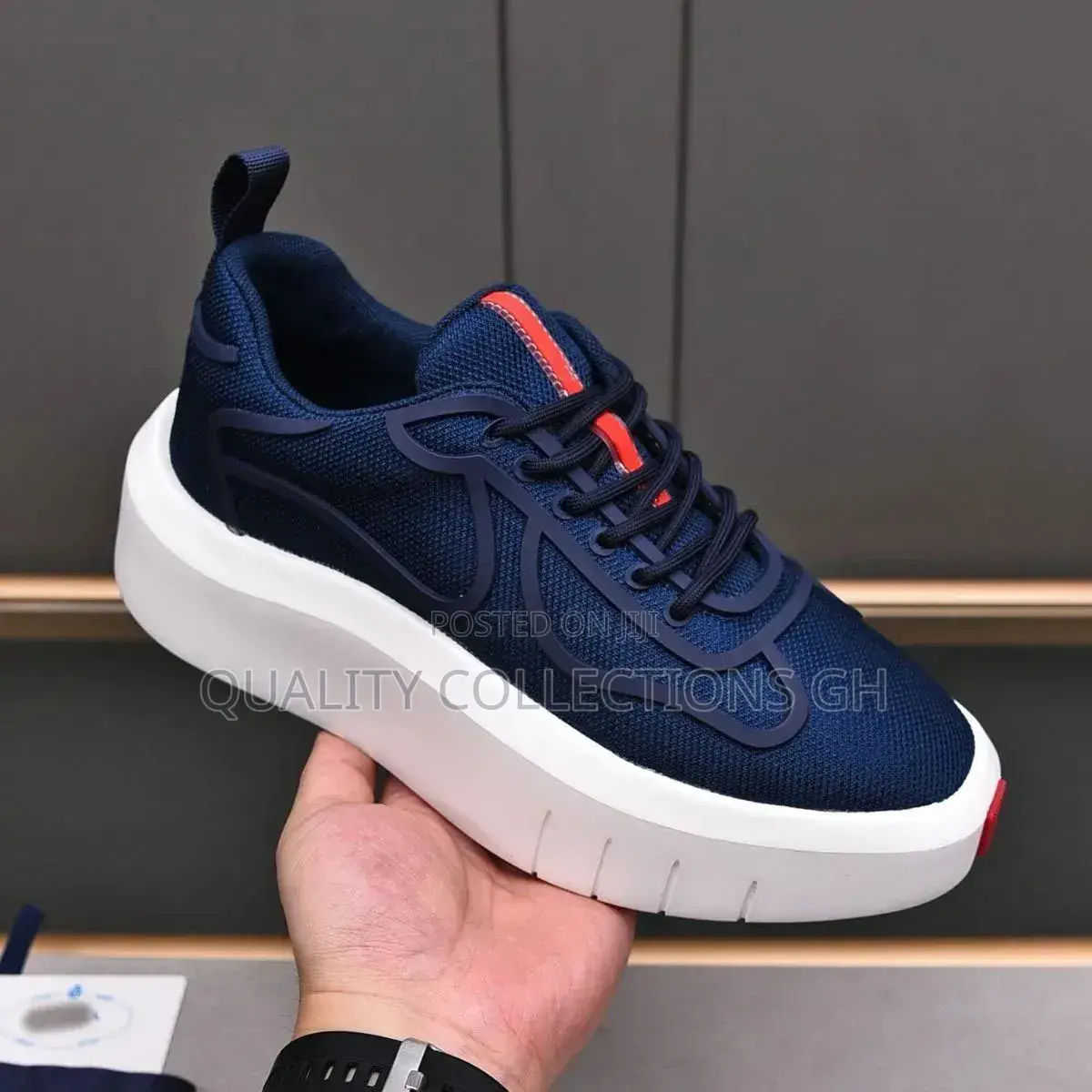 Prada Blue Sneaker