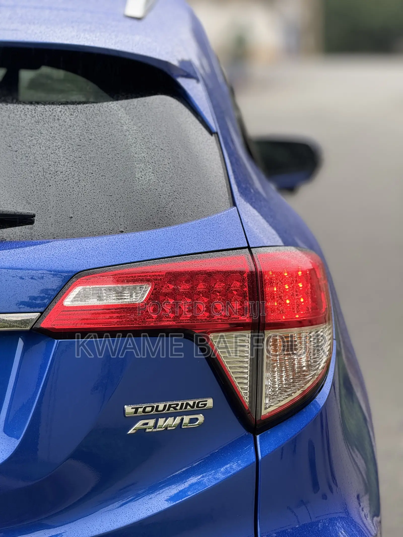 Honda HR-V Touring 2021 Blue