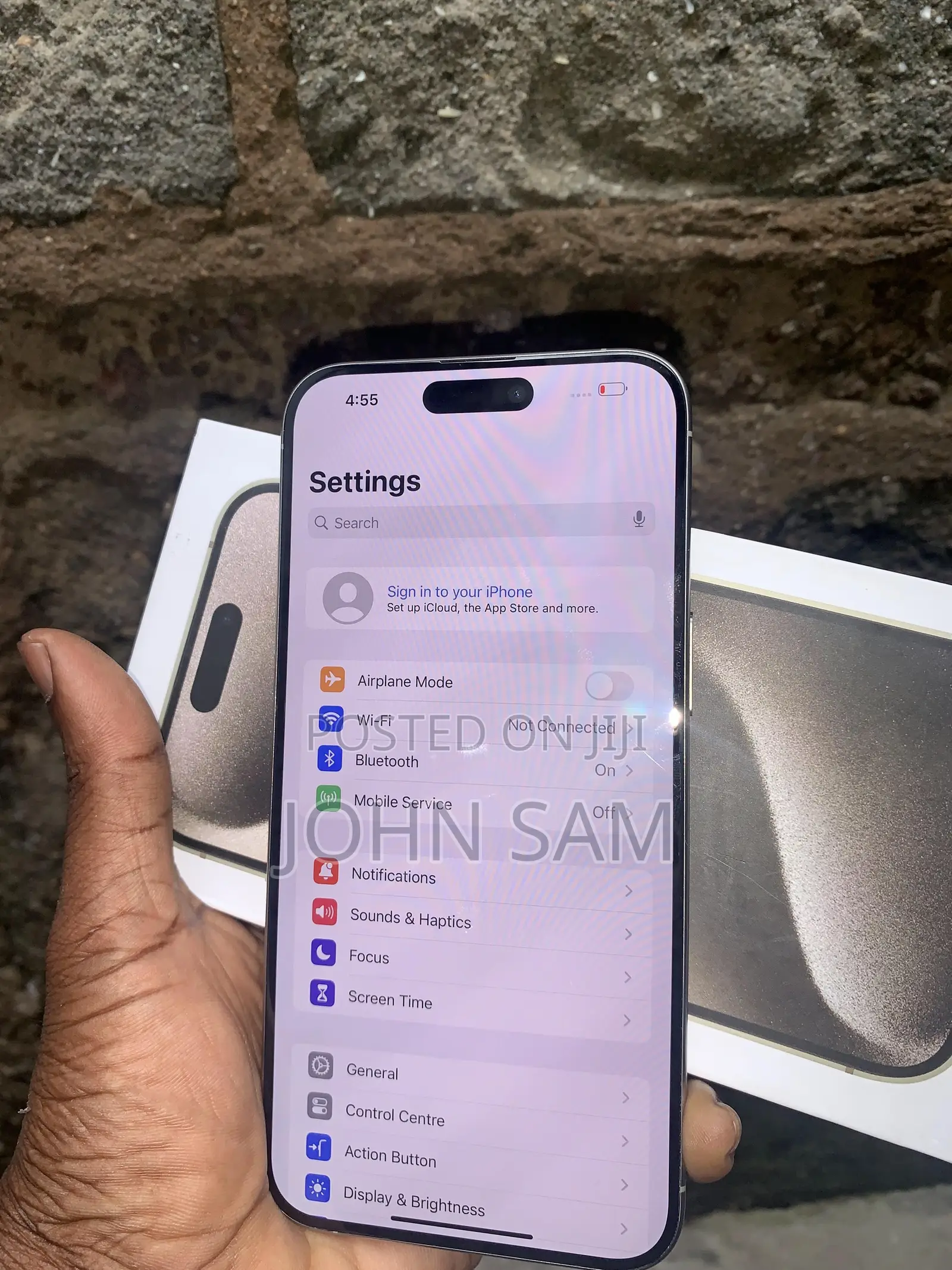 Apple iPhone 15 Pro Max 256 GB Silver