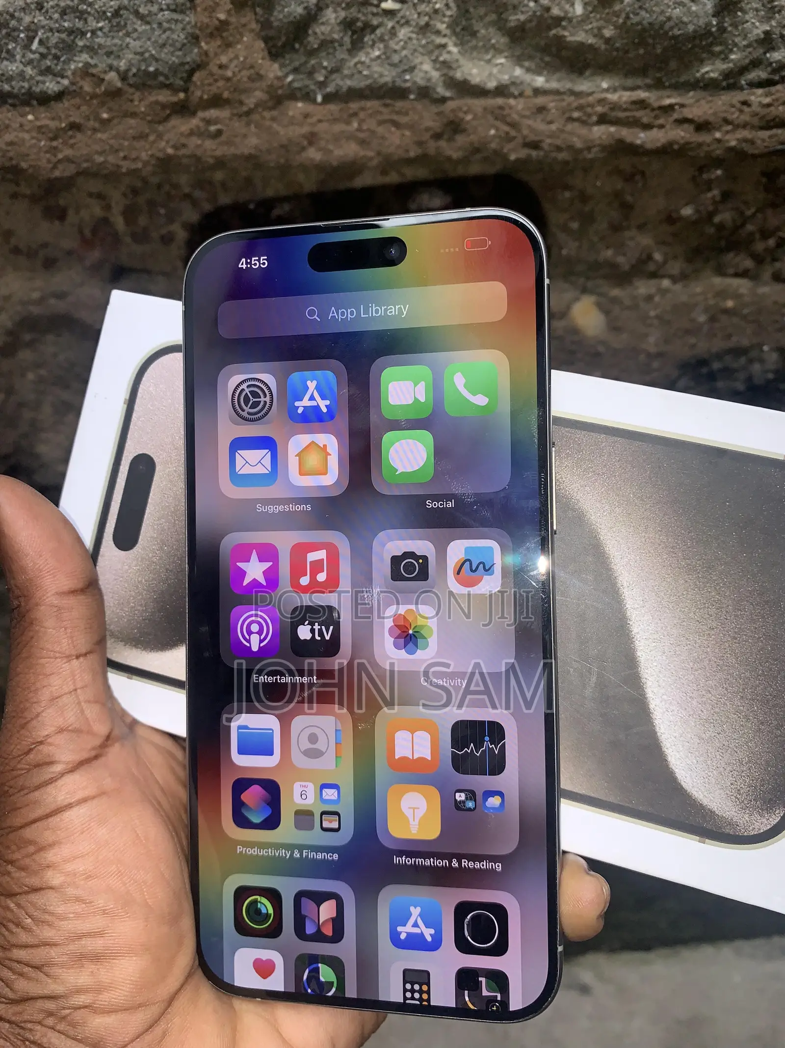 Apple iPhone 15 Pro Max 256 GB Silver