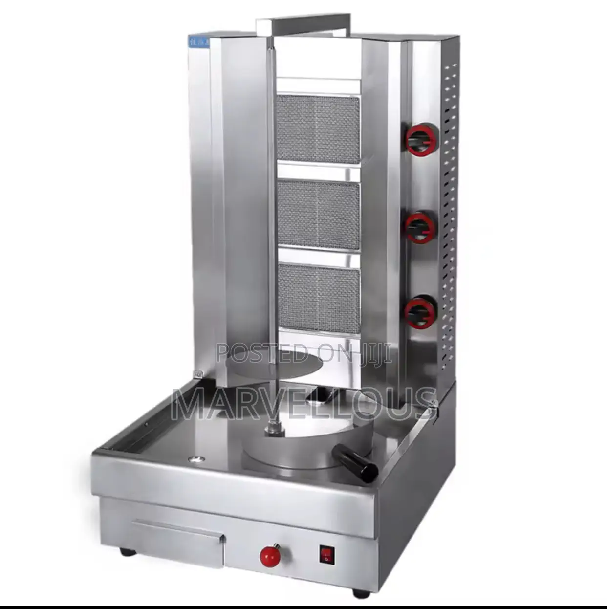 4-Burner Commercial Shawarma Machine – Restaurants Vendors | Accra