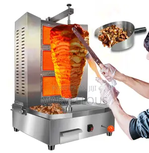 4-Burner Commercial Shawarma Machine – Restaurants Vendors | Accra