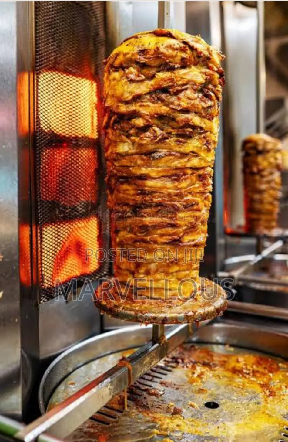 4-Burner Commercial Shawarma Machine – Restaurants Vendors | Accra