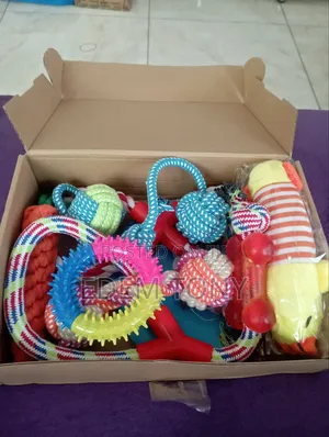 10 Out of Ten - Pack of Dog Toys and Rope - Entertaining Dogs Puppys