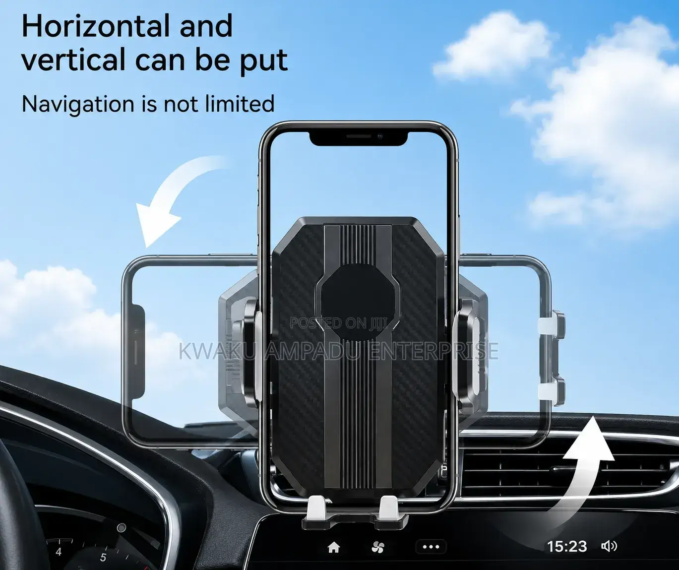 360° Rotate Universal Car Phone Holder