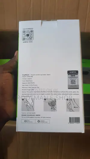 _Oraimo Snapmount: Press, Stick, Hang – No Tools Needed