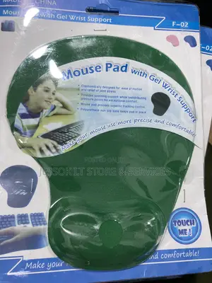 Mousepad With Wrist Support