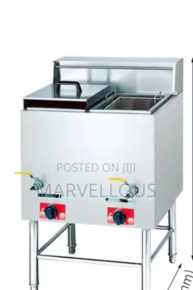 Professional Dual-Tank Deep Fryer.Built for Heavy Duty Performance