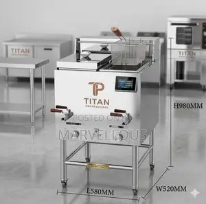 Professional Dual-Tank Deep Fryer.Built for Heavy Duty Performance