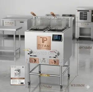 Professional Dual-Tank Deep Fryer.Built for Heavy Duty Performance