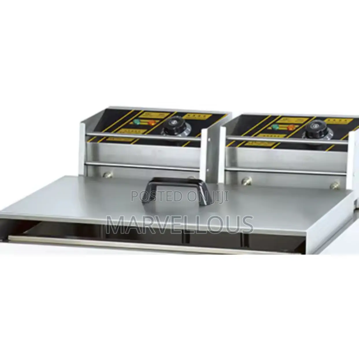 Professional Dual-Tank Deep Fryer.Built for Heavy Duty Performance