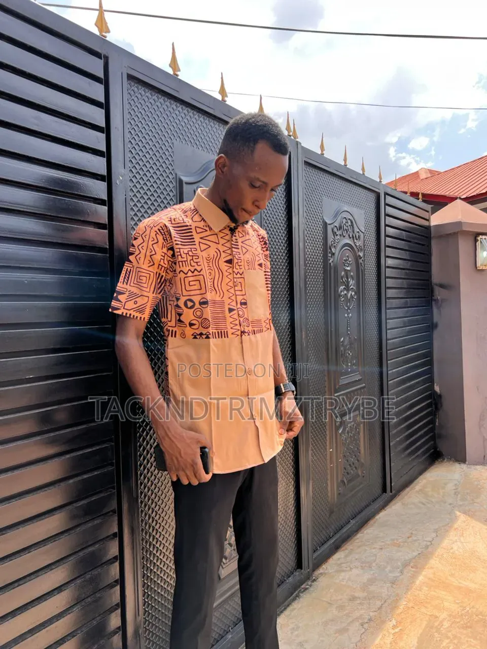 Men African Prints Shirt (Ready to Wear)