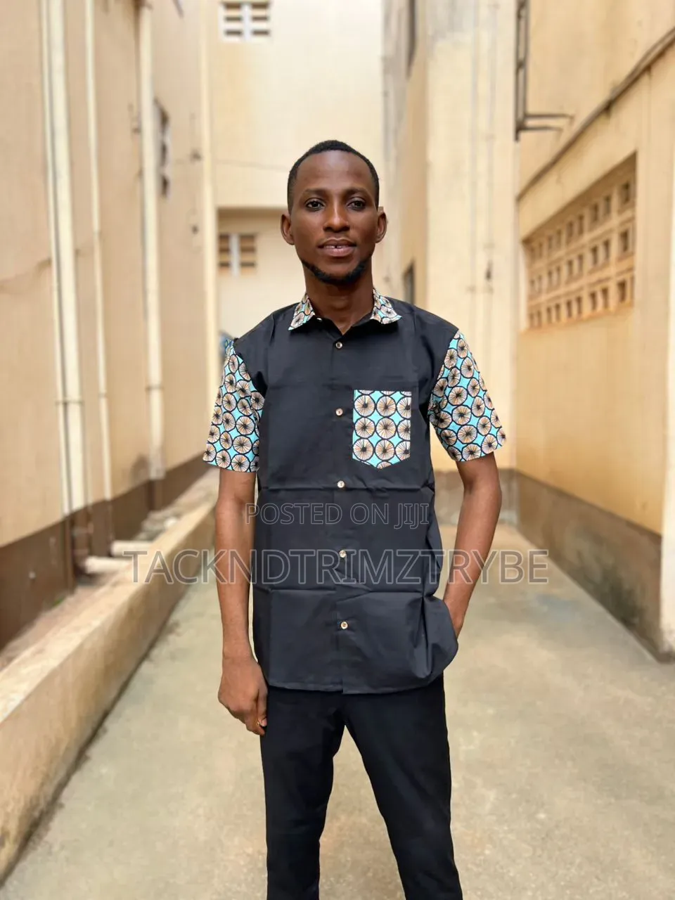 Men African Prints Shirt (Ready to Wear)