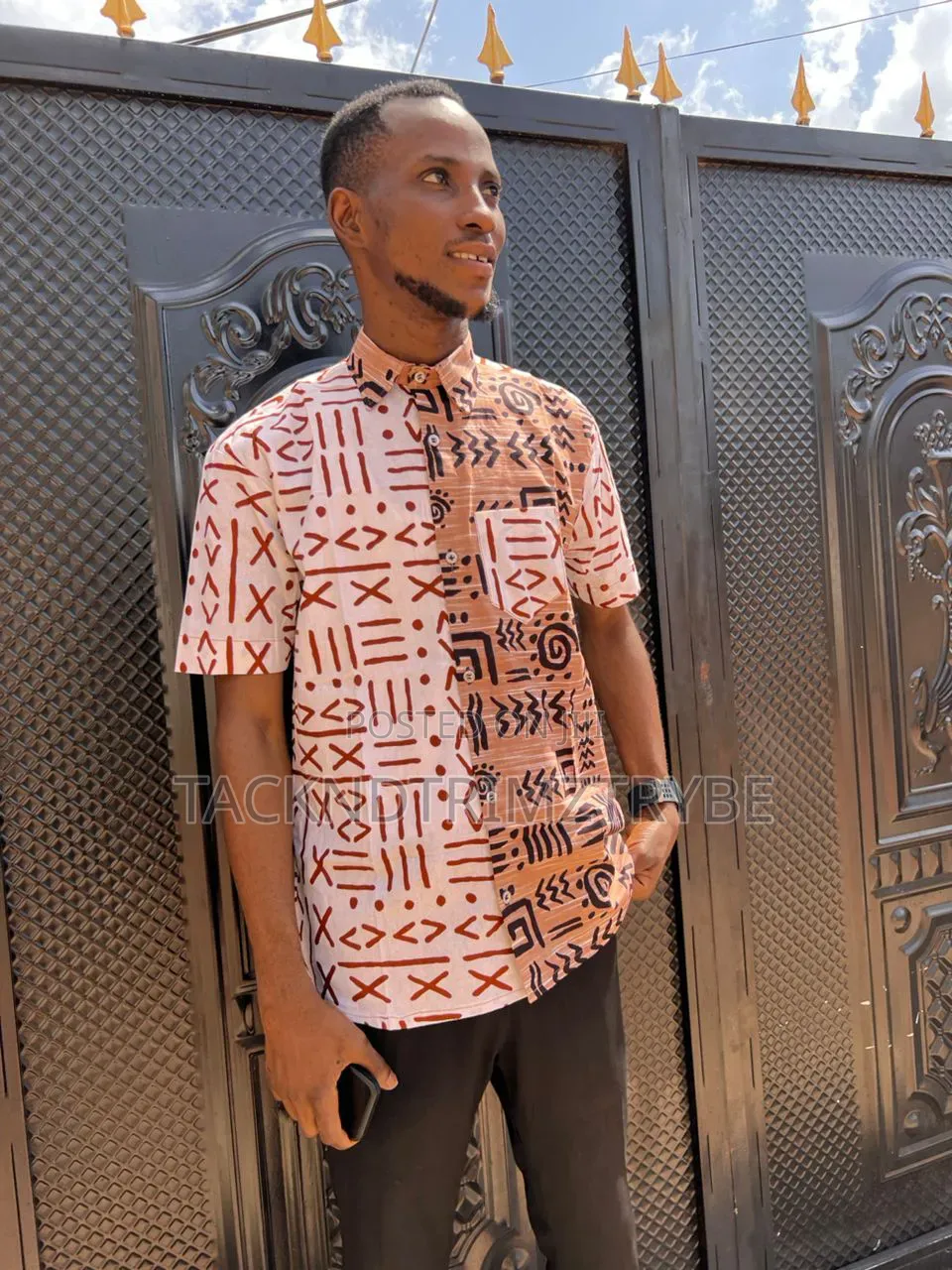 Men African Prints Shirt (Ready to Wear)