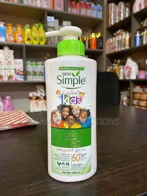 Qeio Simple Smart Kids Face And Body Lotion