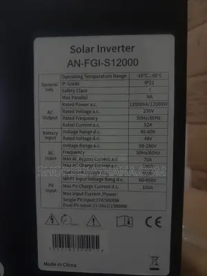 12kw Hybrid Inverter