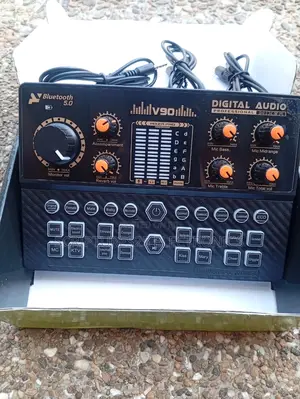 V90 Podcast Live Soundcard Digital Mixer Sound Card
