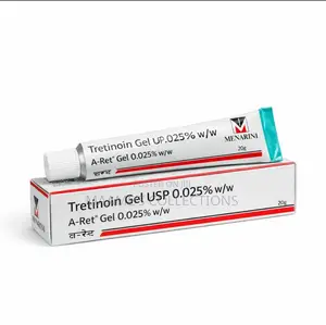 Tretinoin Gel 0.025% W/W Acne Treatment.