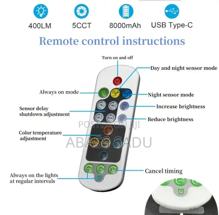 Rechargeable Ceiling Light